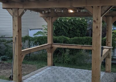 Custom Timber Frame Gazebo